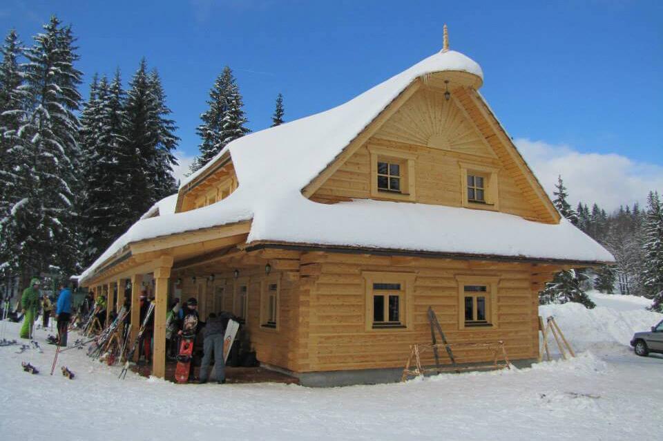 Koliba Ski Grúniky Sihelné Exterior foto